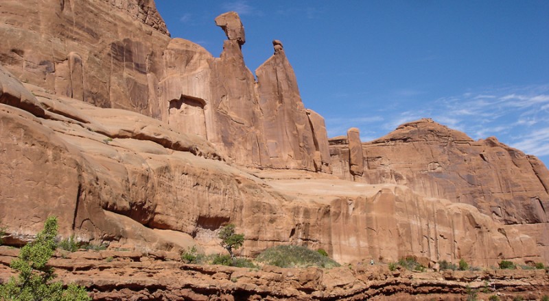 arches national park stone