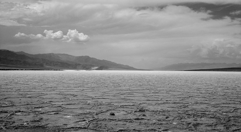 death valley salt pool