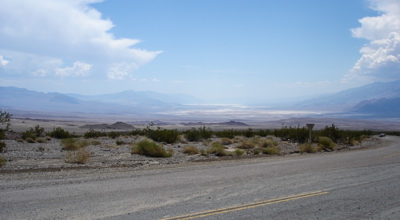 death valley upper road