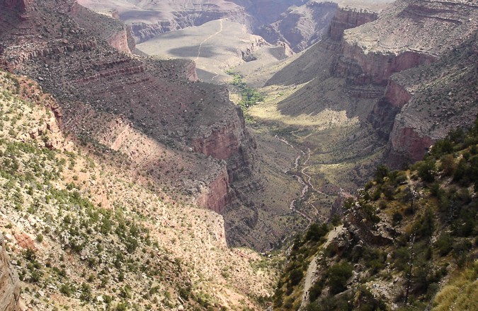 grand canyon right angel trail