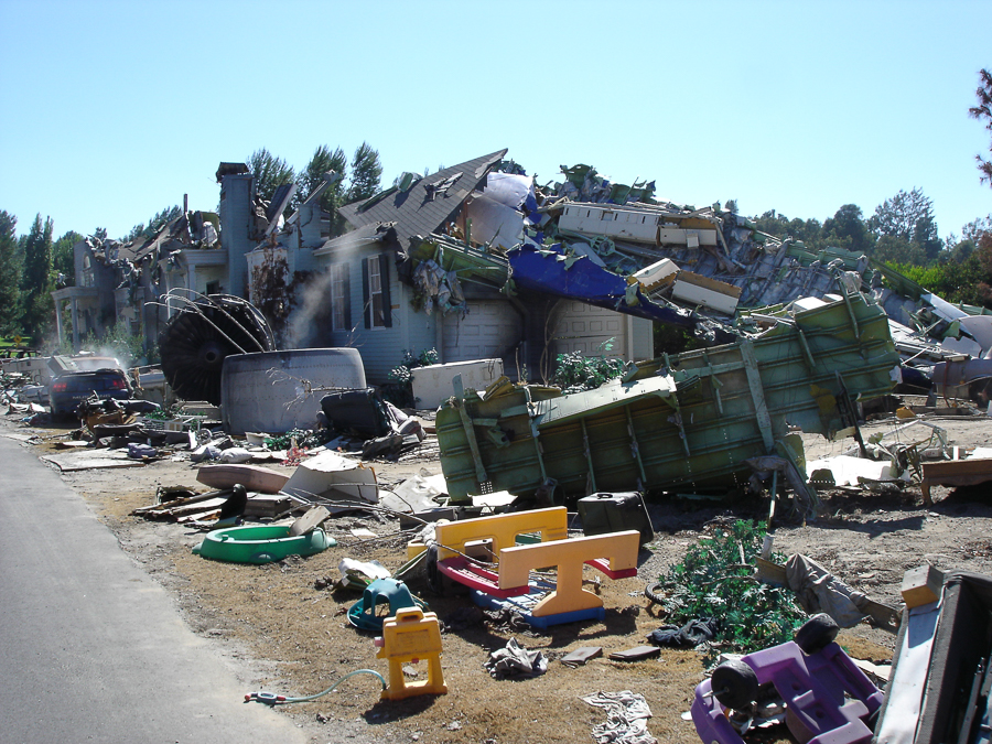 universal studios hollywood crash scene