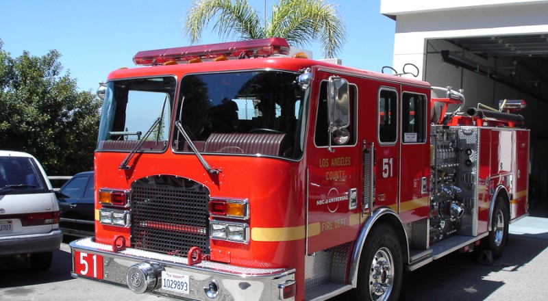 universal studios hollywood fire fighter