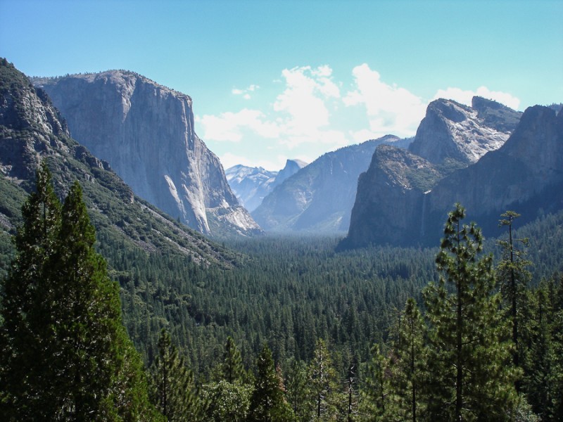 yosemite valley view
