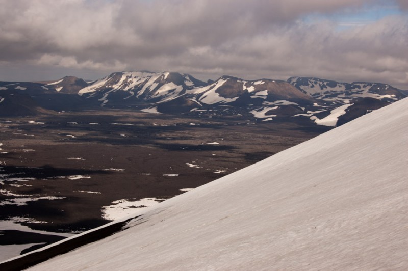 iceland hekla hike view