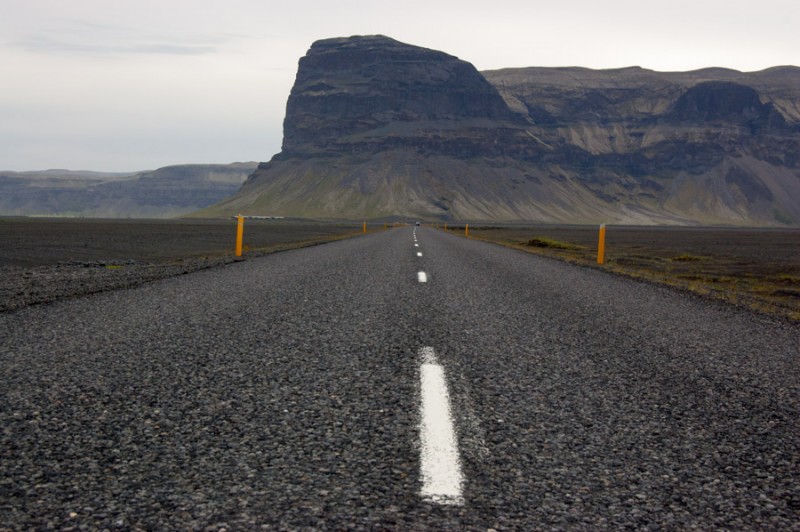 iceland road to skaftafell