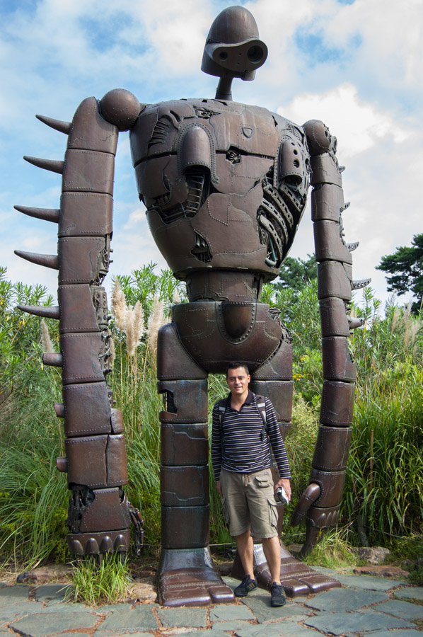 ghibli museum statue