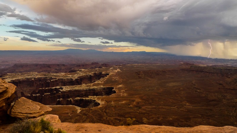 canyonlands thunder storm