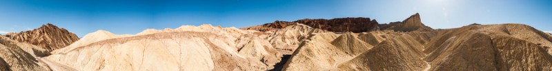 death valley badwater basin panorama