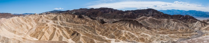 death valley zabriskie point panorama