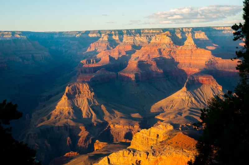 grand canyon utah sunset