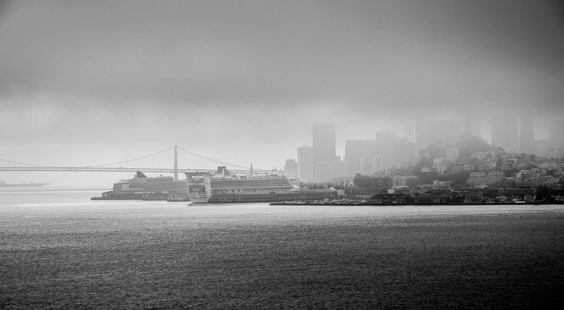 san francisco in fog