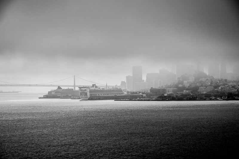 san francisco in fog