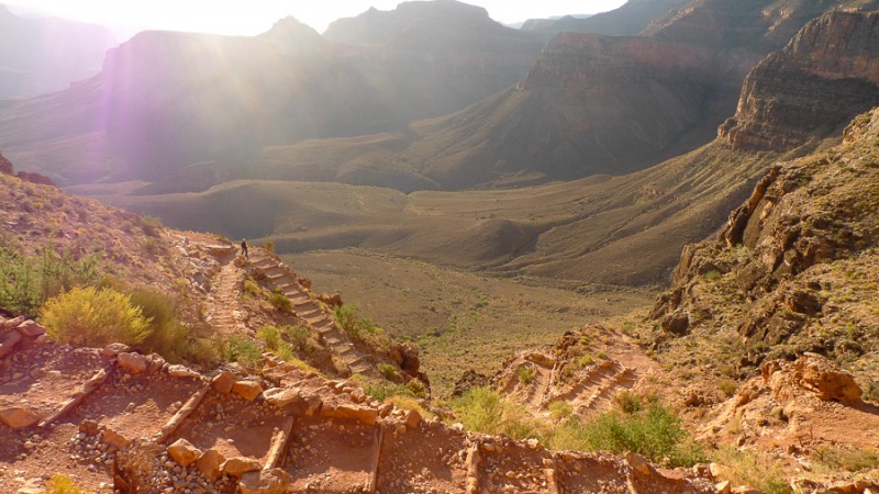south kaibab trail stairs
