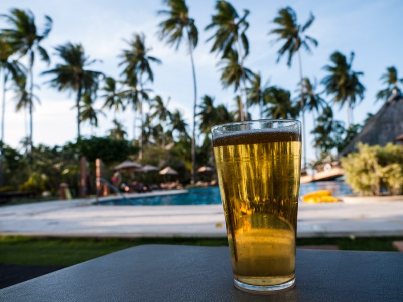 ko phi phi island village beer