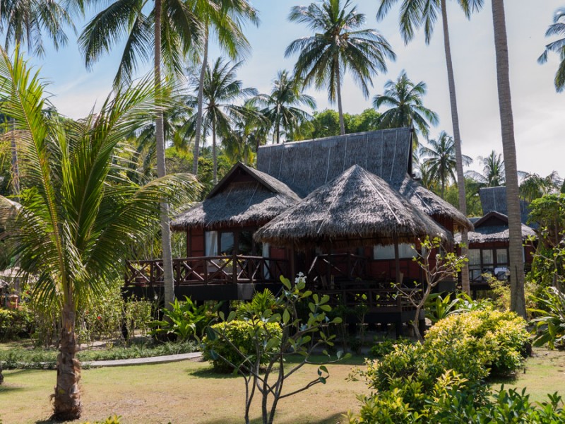ko phi phi island village bungalow