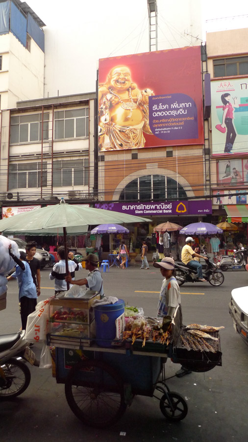 thailand bangkok busy street