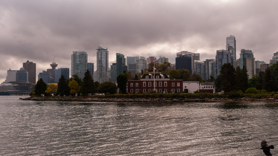 canada vancouver city view