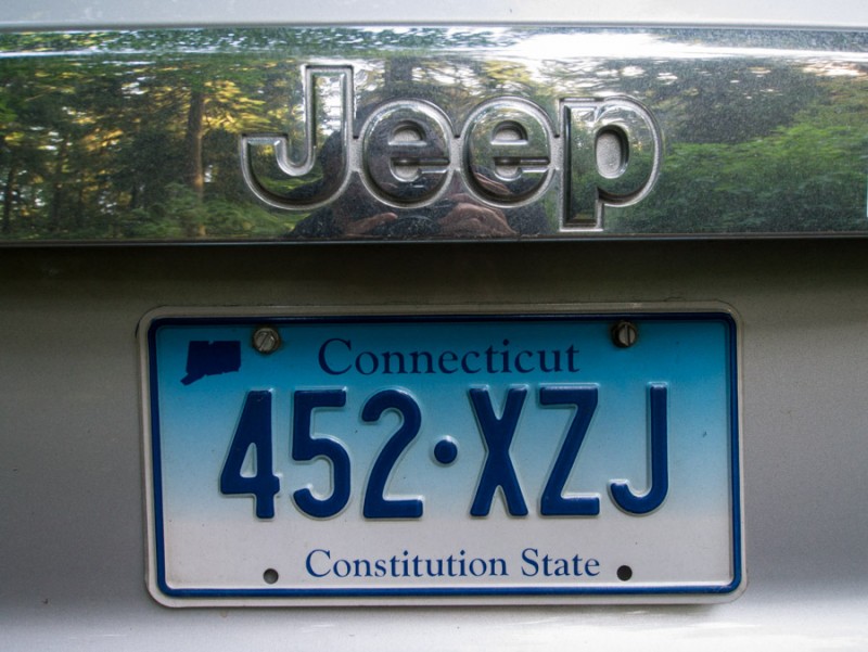 usa connecticut car plate