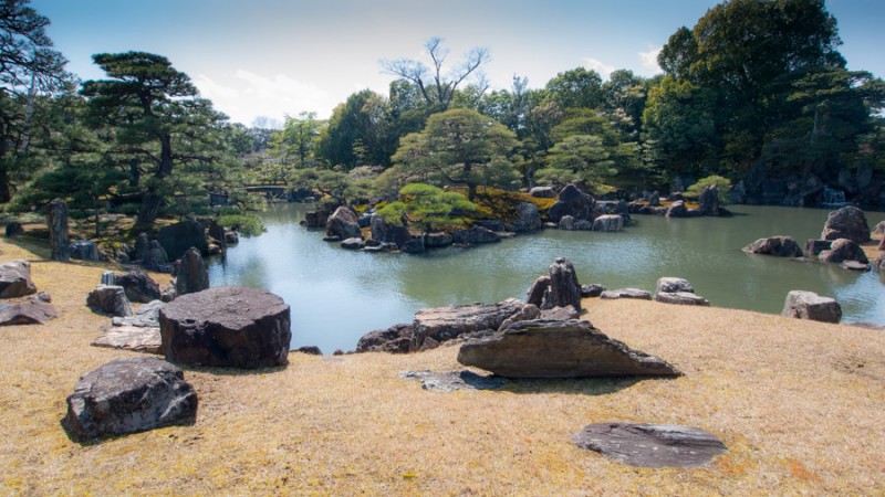 japan kyoto castle garden
