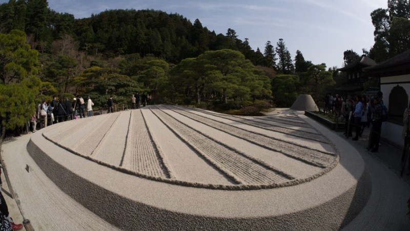 japan kyoto ginkaku ji garden