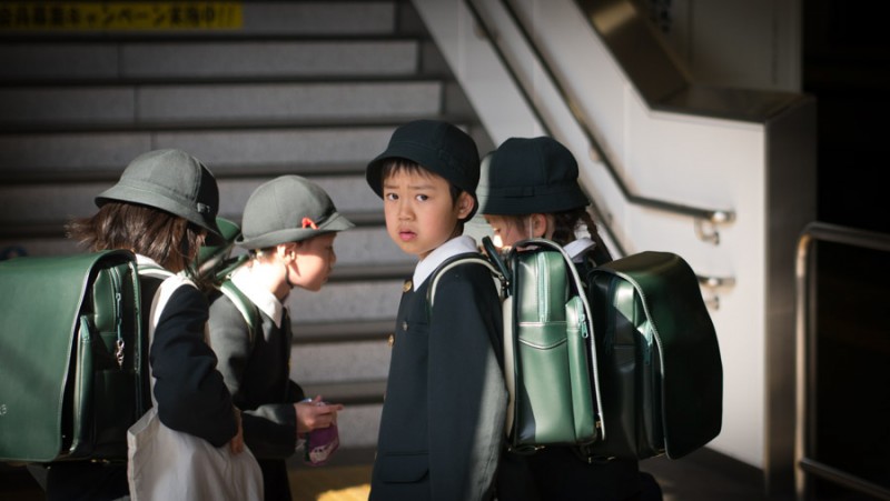 kamakura school children