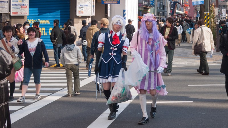 tokyo akihabara cosplay