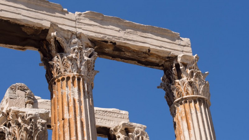 greece athens acropolis detail
