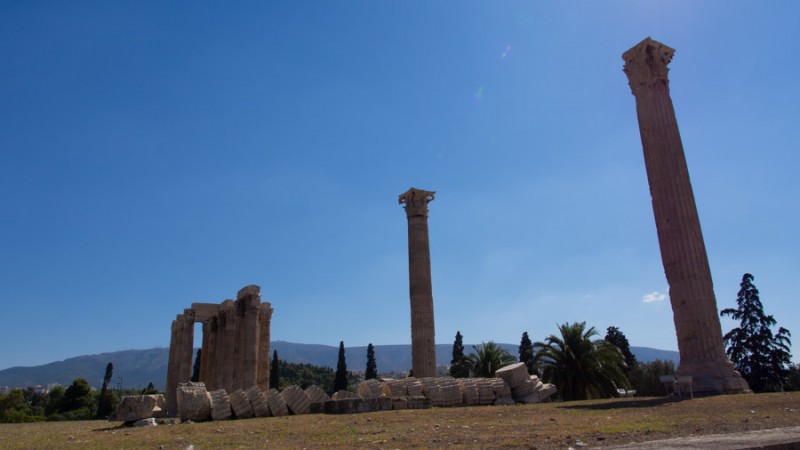 greece athens ancient ruins