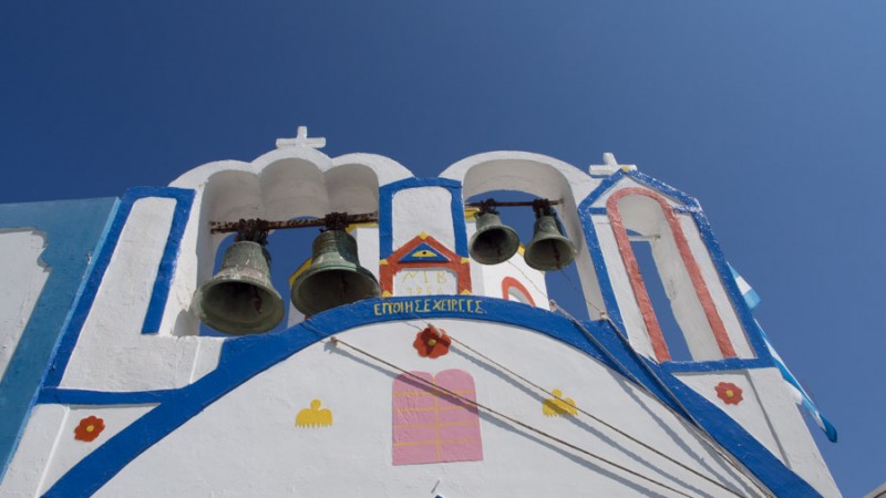 greece santorini bells