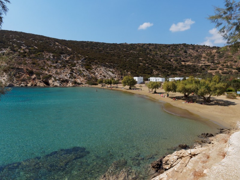 greece sifnos chrissopigi beach
