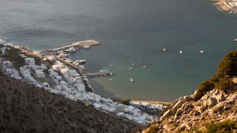 greece sifnos kamares from the top