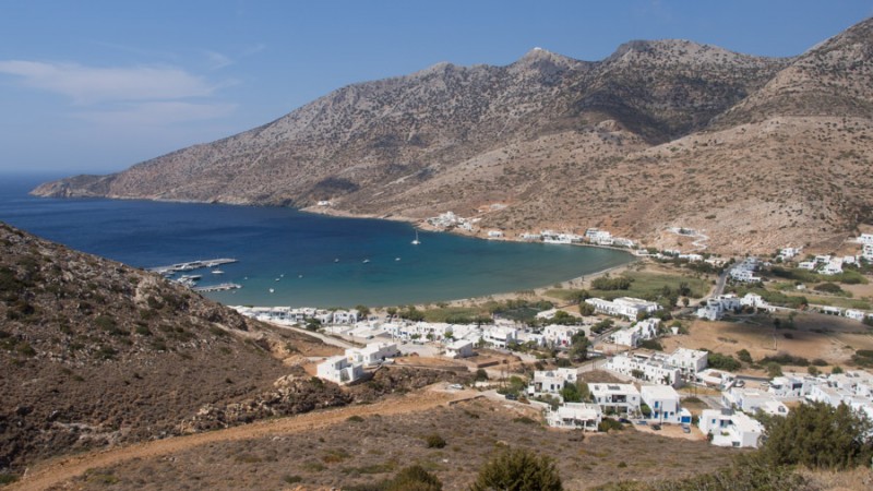 greece sifnos kamares overview