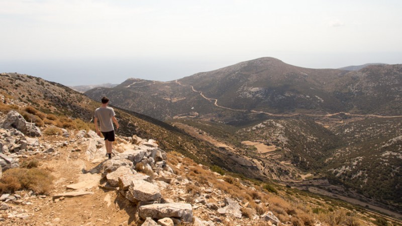 greece sifnos profitis ilias monastery hike