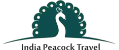 logo indian peacock travel
