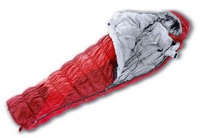 logo sleeping bag