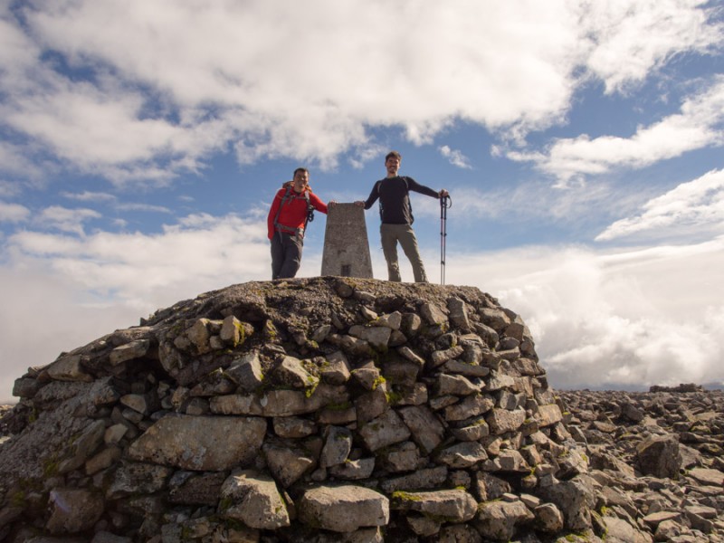 scotland ben nevis top