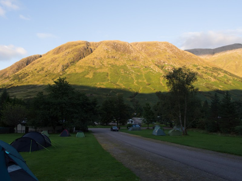 scotland fort williams campground