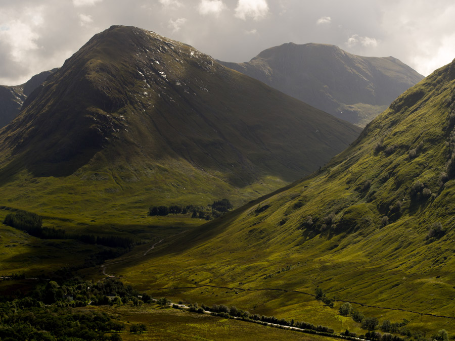 scotland glencoe after rain