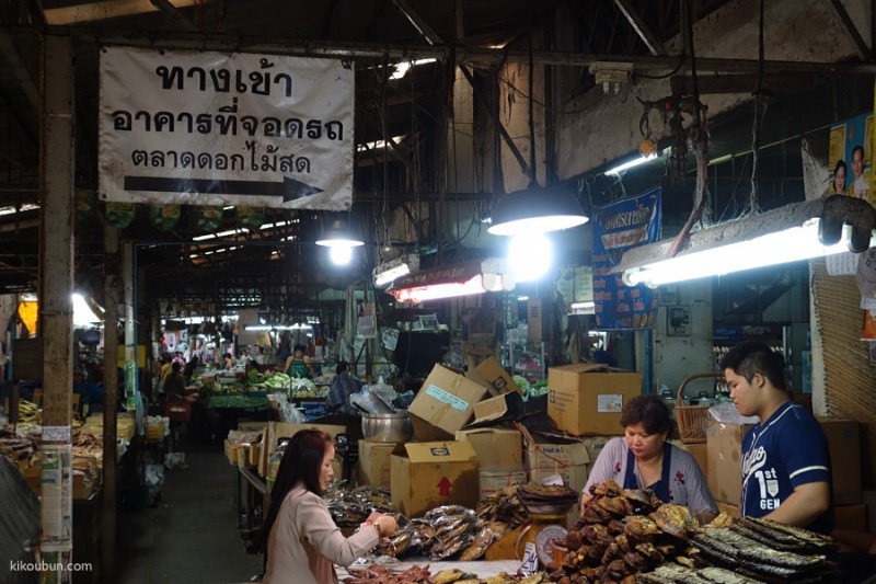 thailand chiang mai covered market
