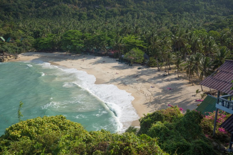 thailand haad sadet from above
