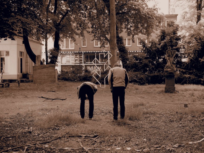 antwerpen people in park