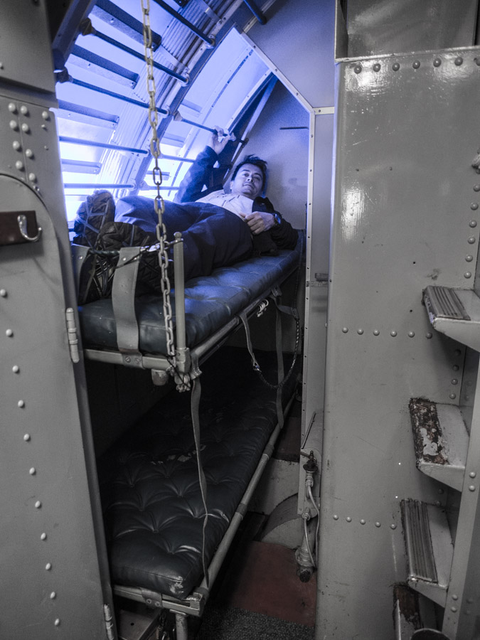 goeteborg u boat sleeping area