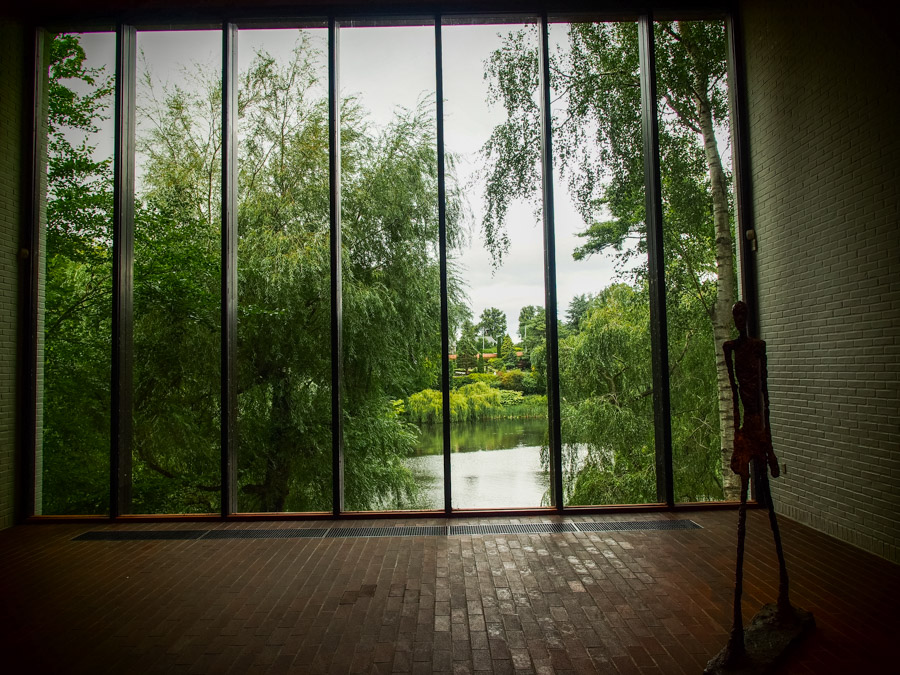 louisiana museum garden view