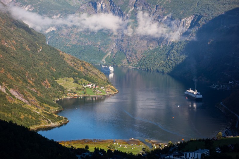 norway geiranger hurtigruten