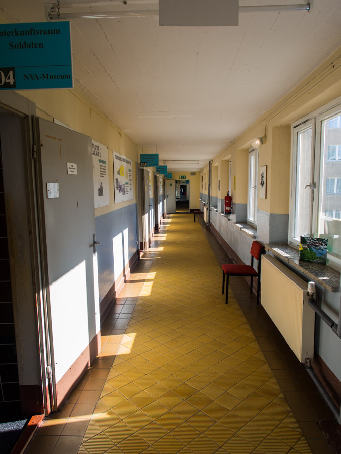 prora museum corridor