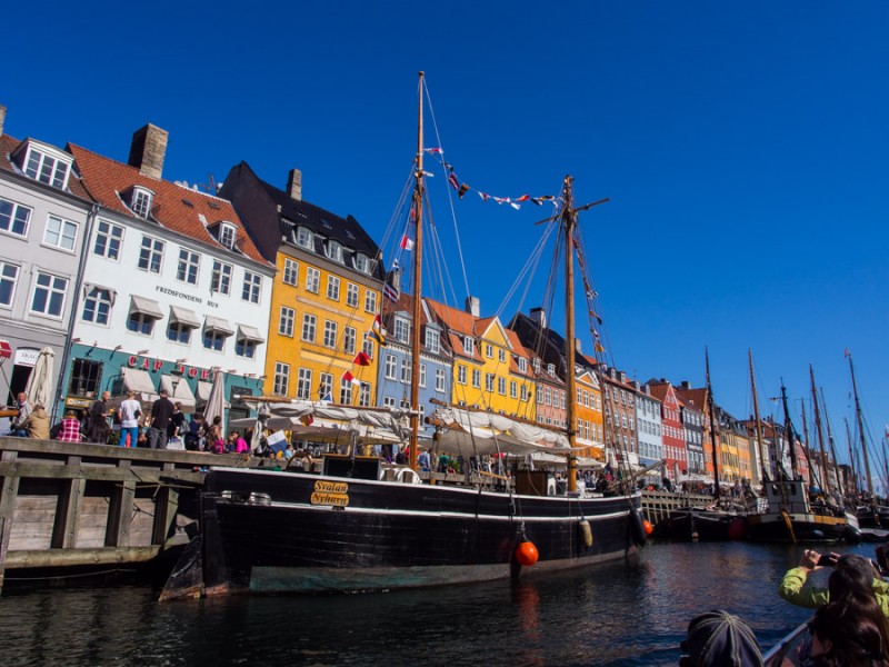 copenhaguen blue sky