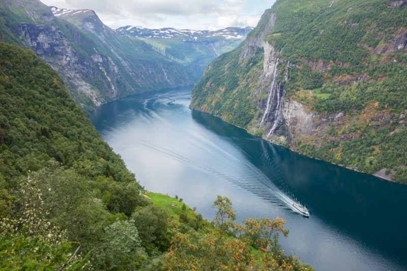 norway geiranger stunning view