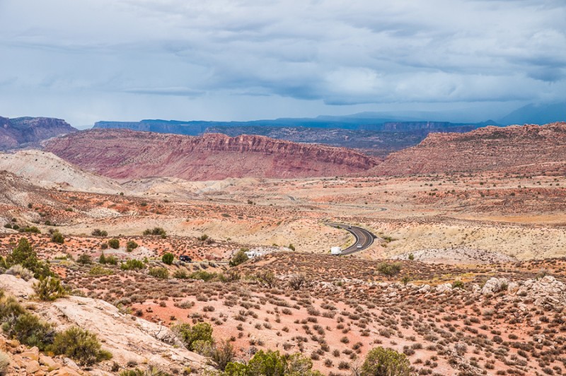 arches road utah