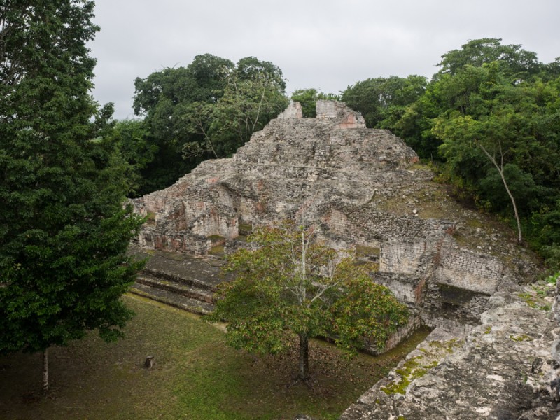 calakmul pyramid