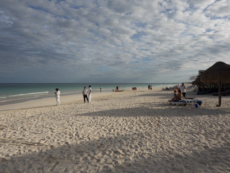 coco tulum white sand beach